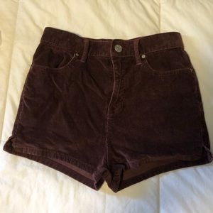 BDG Urban Outfitters corduroy shorts